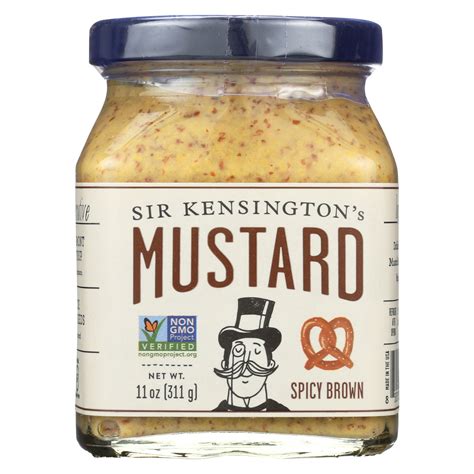 Sir Kensingtons Spicy Brown Mustard Case Of 6 11 Oz Ebay