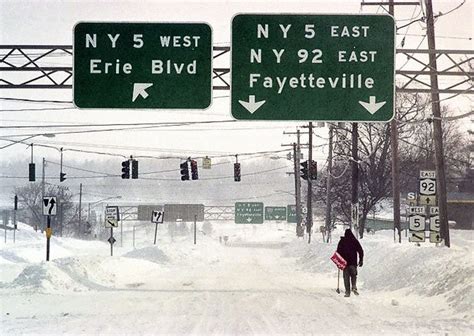 Recalling The Storm Of The Century The Blizzard Of 1993 Photos