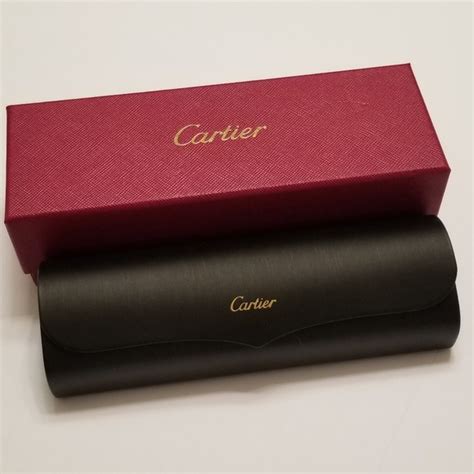 Cartier Accessories Cartier Eyeglass Case With Box Poshmark