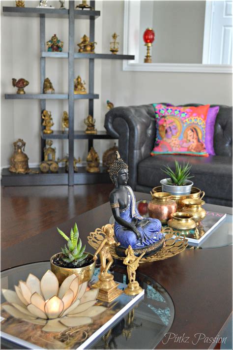buddha peaceful corner zen home decor interior styling console