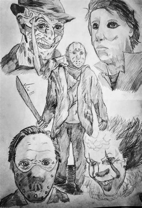 Freddy Krueger Michael Myers Jason Voorhees Hannibal Lecter And It