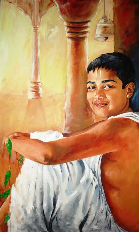 Brahmin Boys Painting By Kamal Devnath Pixels