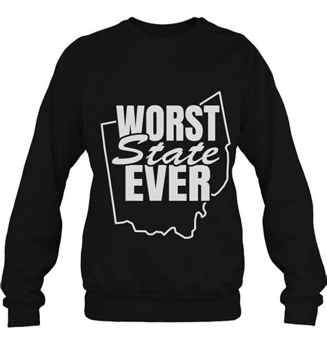 Worst State Ever Ohio Map