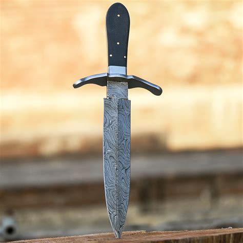 Damascus Steel Dagger Vk2130 Vision Knives Touch Of Modern