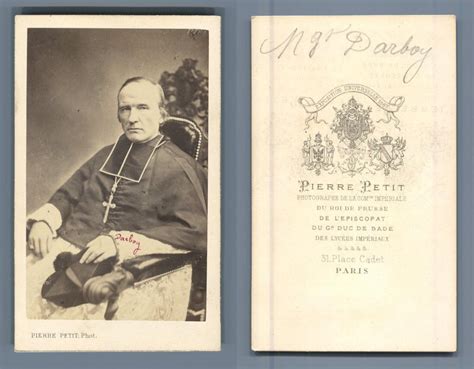 Monseigneur Darbois, religion by Photographie originale / Original photograph: (1870) Photograph ...