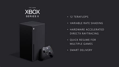 Xbox Series X New Specs Reveal 12 Teraflop Gpu Smart Delivery And More