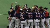 ALCS Gm6: Indians win 1995 American League pennant - YouTube