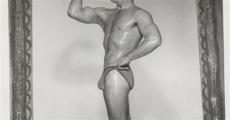 Male Models Vintage Beefcake Jerry Sullivan Photographed By The Athletic Model Guild