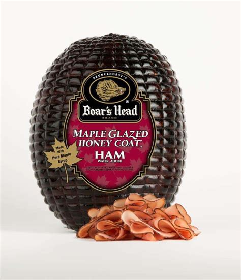 Boar S Head Maple Glazed Honey Coat Ham Lb Greatland Grocery Supply