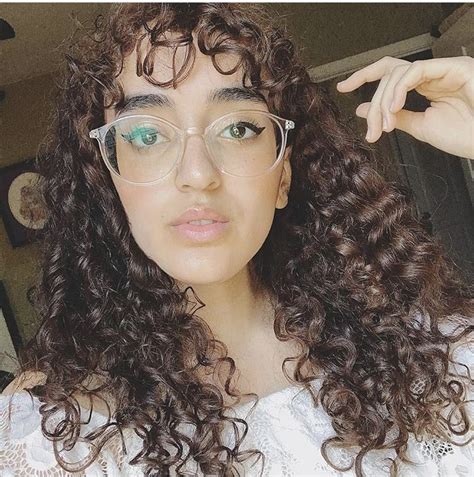 Curly Hair Styles Glasses Fashion Eyewear Moda Eyeglasses Fashion Styles Eye Glasses
