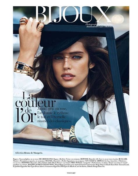 Emily Didonato Emily Didonato Vogue Paris Toni Garrn Looks Style