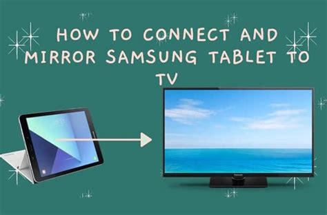 How To Connect A Tablet To The Tv - How To Connect Samsung Tablet To Tv 2021: Top Full Guide - Gone App