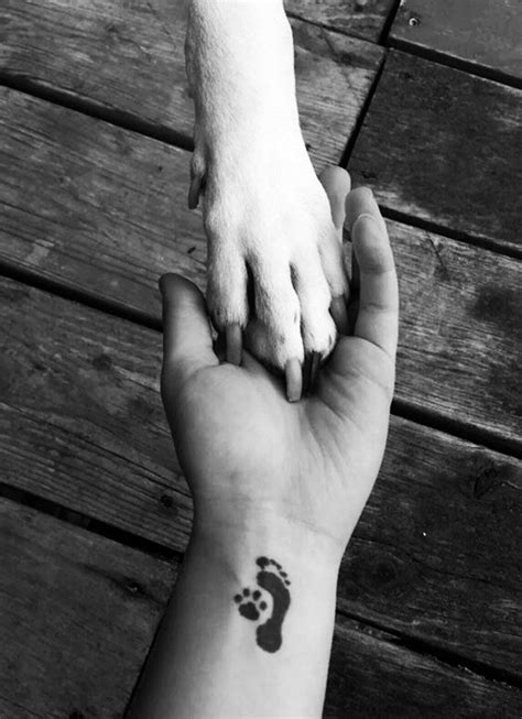 10 Of The Best Dog Tattoo Ideas Ever Animal Lover Tattoo Pawprint