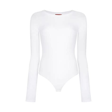 Colby Bodysuit White KristinDaily Org