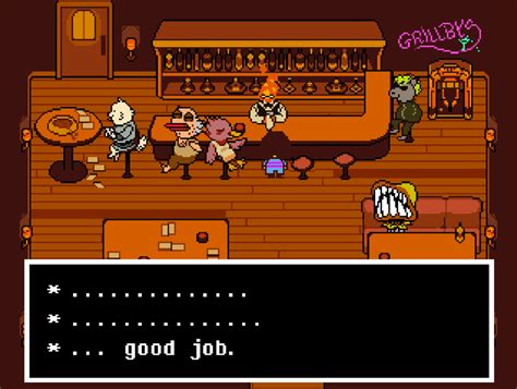 Thanks Grillbys Undertale