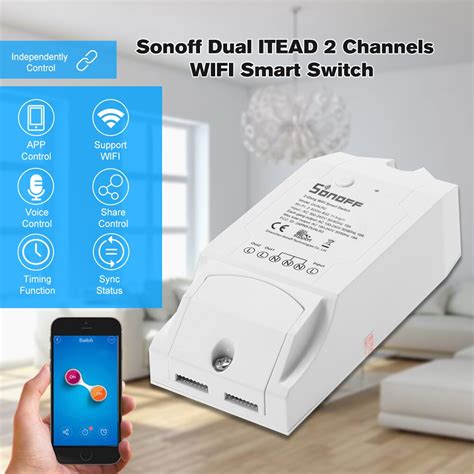 Wifi Smart Switch Relay Module 100 240v Ac Wireless Remote Control