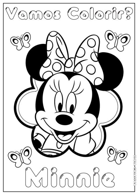 Minnie Kleurplaat Dibujo De Minnie Dibujos Para Colorear Disney Porn