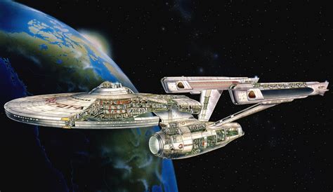 Star Trek Spaceships Schematic