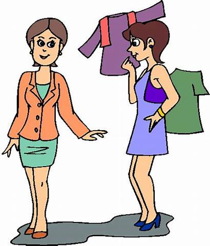 Shopping Clipart Clip Cliparts Activities Woman Picgifs