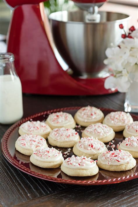 I think the polish name for them is kolaczkis. Best-Ever Sugar Cookies with Cream Cheese Candy Cane ...