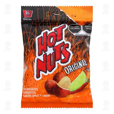Cacahuates Barcel Hot Nuts Original Gr