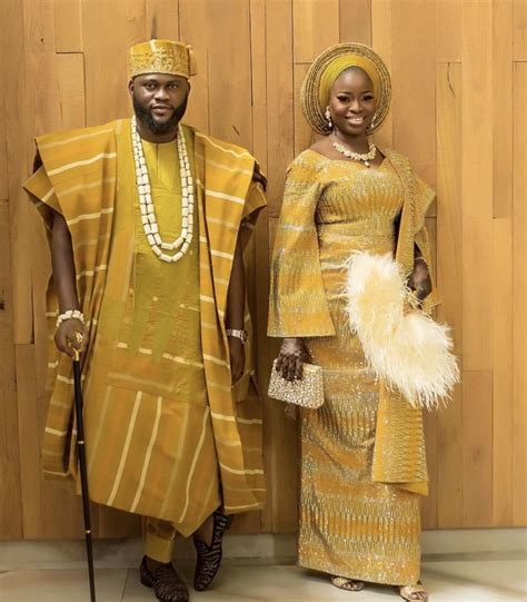 African Traditional Wedding Attire Yoruba Wedding Attire Aso Oke Wedding Outfit Wedding