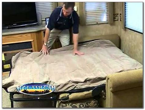 Sofa founded on a solid and manufactured wood frame velvet fabric upholstery. Rv Air Mattress Hide A Bed Sofa