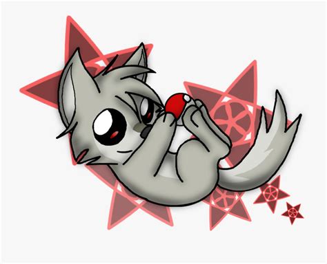 Wolf Clipart Chibi Cute Anime Wolf Pup Free Transparent Clipart Clipartkey