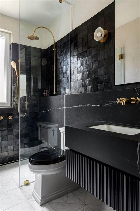 Dark Color Bathroom Tiles Rispa