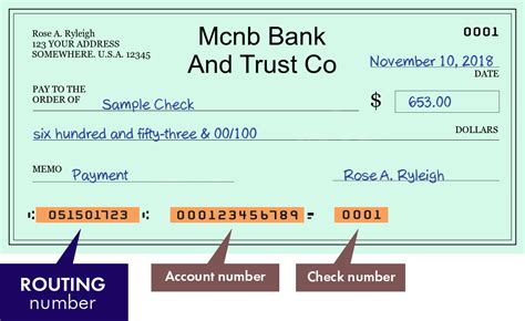 Mcnb Bank And Trust Co Search Routing Numbers Addresses And Phones Of Branches