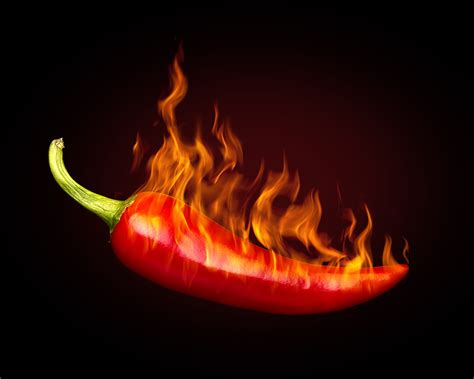 Photo Chili Pepper Fire Food Bell Pepper