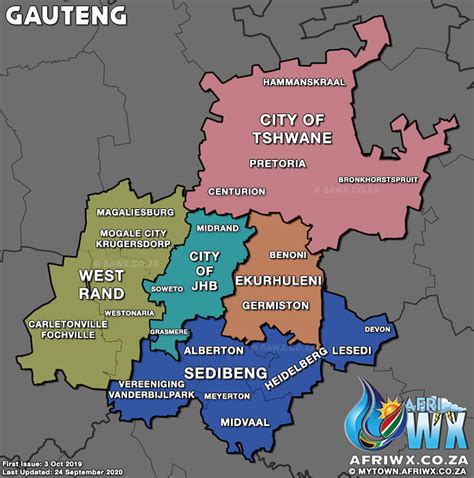South Africa District Municipality Province Maps