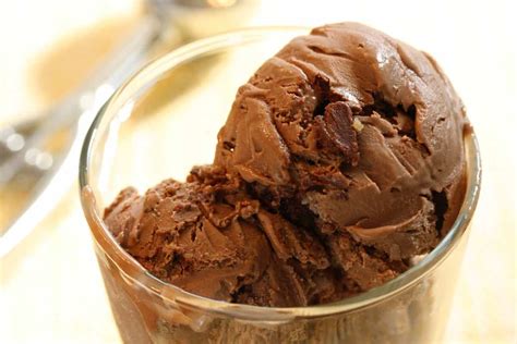 Chocolate Brownie Ice Cream Saving Room For Dessert