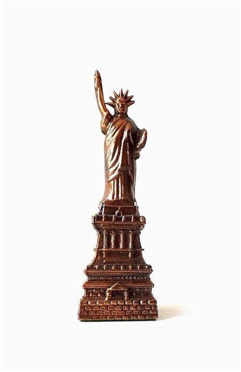 Vintage Statue Of Liberty Figurine New York Souvenir 6 Etsy Vintage
