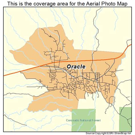 4500 Oracle Tucson Arizona Map Map