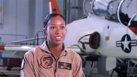Us Navys First Black Female Tactical Air Pilot Earns Her ‘wings Of