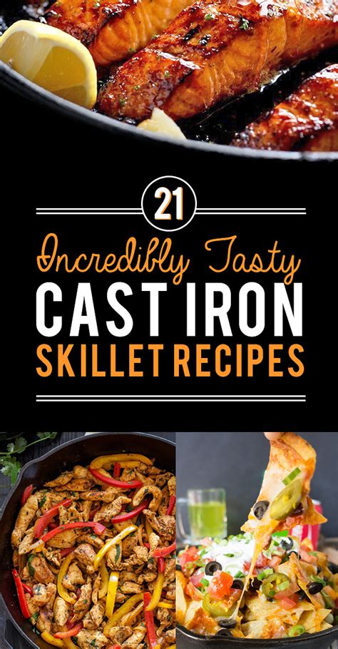 24 Cast Iron Skillet Recipes You Should Try Cast Iron Recipes Dinner