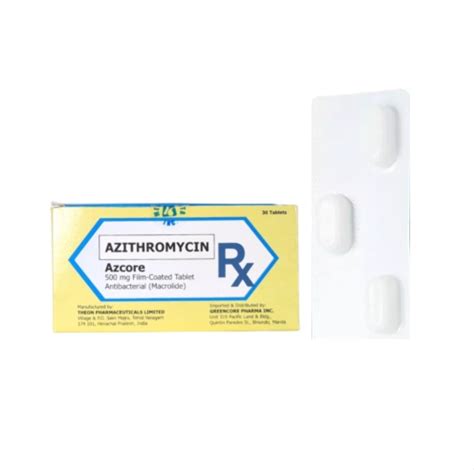 Azithromycin 500mg Tablet X 1 Xalmeds