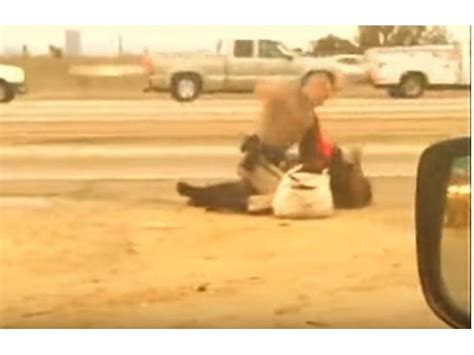 No Charges For Chp Officer Taped Punching Woman On La Freeway Agoura