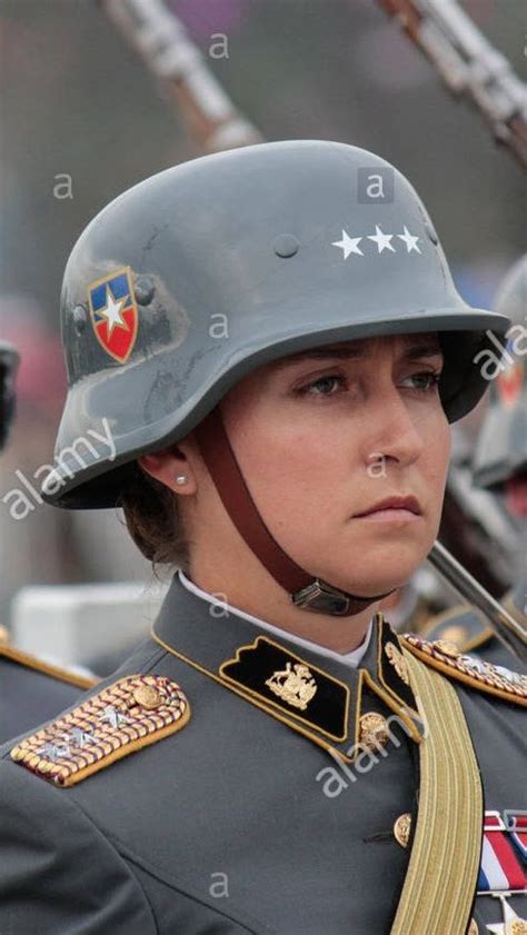 Chile Army Woman Ejercito Military Girl Military Police Female