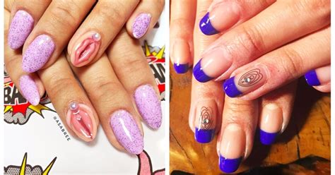 vagina nails are the trend you never asked for but should totally rock