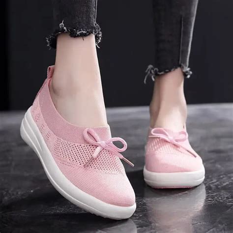 Buy Mwy Fashion Sneakers Stretch Fabric Ladies Shoes