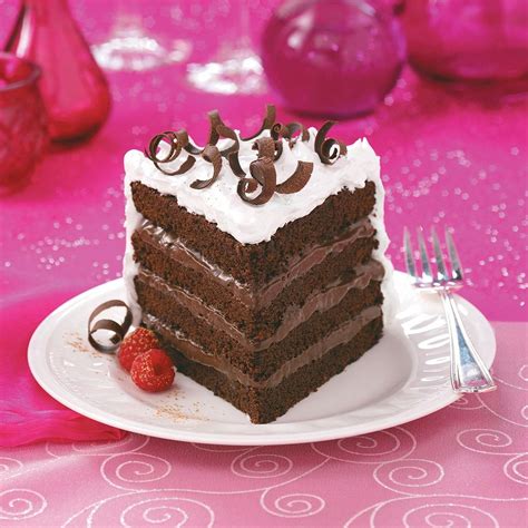 Chocolate Torte Layer Cake Aria Art