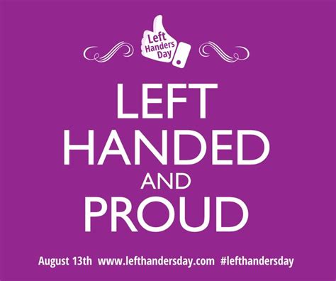 Left Handers Day Official Site Lefthandersday Happy Left Handers Day