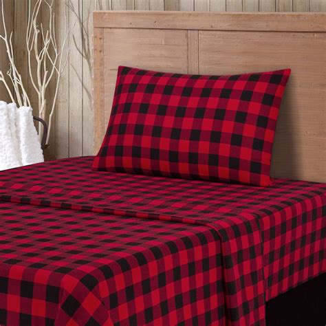 Mainstays Flannel Sheet Set Traditional Contemporary Rustic 81 Thread