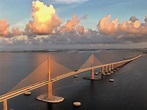 ITAP of the Sunshine Skyway Bridge over Tampa Bay : r/itookapicture
