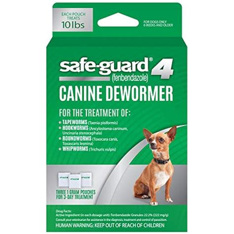 Excel 8in1 Safe Guard Canine Dewormer For Dogs 3 Day Treatment Free