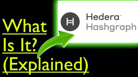 What Is Hedera Hashgraph Crypto Hbar Explained Youtube