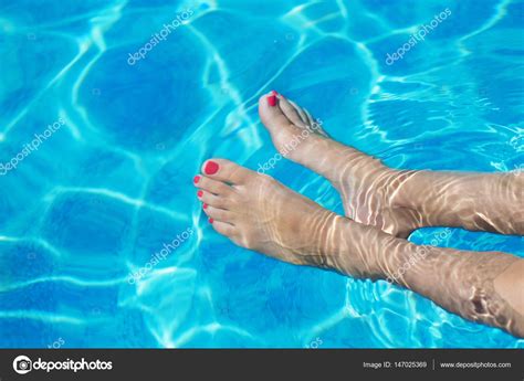 Beautiful Sexy Female Feet Relaxing Stock Photo By ©yobro10 147025369