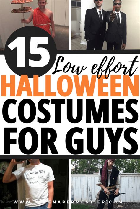 15 Lazy Halloween Costumes For Guys To Wear In 2023 Low Effort And Last Minute